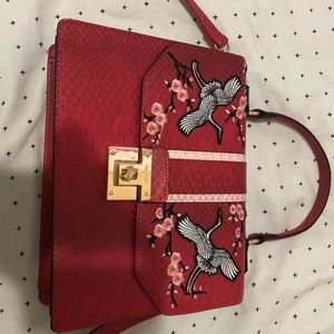 Aldo red bag